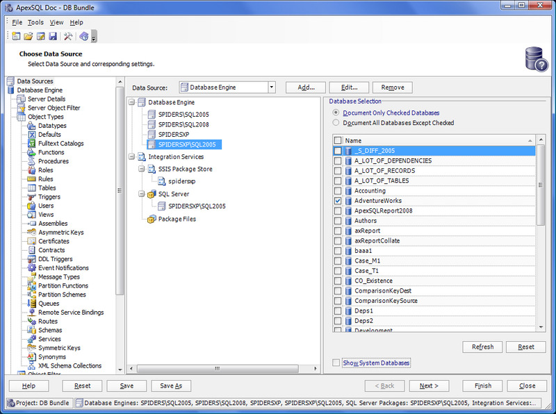 Apex SQL Doc Screenshot